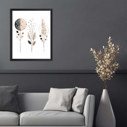 0211pl -juliste - Boho -aihe