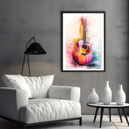 0191PL Poster - Chitarra