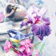 MN 210-751 Cross Stitch Kit - Garden Fountain