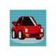 GC 5254 Cross stitch pattern on paper - Car