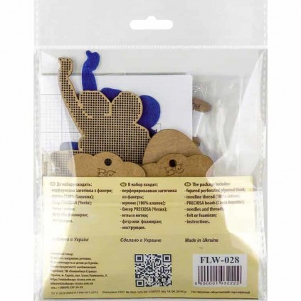 FLW-028 Keresztszemes készlet rétegelt lemezre - Balett