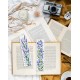ZU 11039 Cross Stitch Kit - Bookmark - Purple Flowers