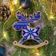 FLK-224 Gyöngyhímző készlet rétegelt lemezre - Rénszarvas
