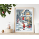 Zn 10922 Cross Stitch Tapestry Kit - Magic of Christmas