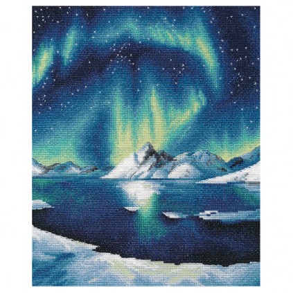 OV 1549 Cross stitch kit - Northern lights