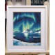 OV 1549 Cross stitch kit - Northern lights