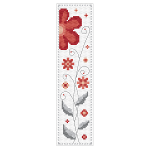 Kit de point de croix ZU 11081 - Bougons de fleurs
