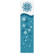 ZU 11098 Cross Stitch Kit - Bokmerke - 4 sesonger - Vinter