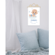 S 11123 Cross Stitch minta telefonhoz - Születési anyakönyvi kivonat - kisfiú