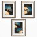 Cross stitch pattern for a phone - Ginkgo leaves - triptych
