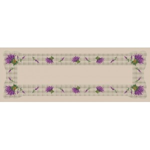 GU 4448 Cross stitch pattern - Table runner with the lavender