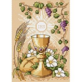 GU 4867 Cross stitch pattern - Holy communion card