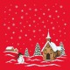 Gu 8486 Cross Stitch Pattern - Lautanainen kirkon kanssa
