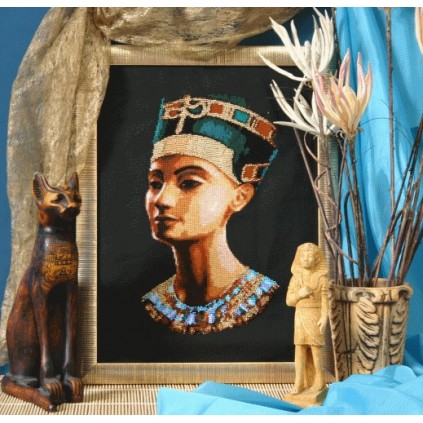 W 8245 keresztszemes minta PDF - Nefertiti