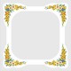 W 8283 ONLINE pattern pdf - Tablecloth with spring flowers
