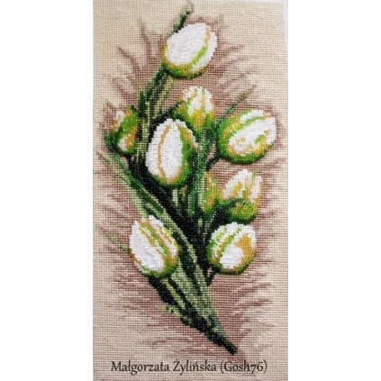 W 8409 ONLINE mintás pdf - Fehér tulipán
