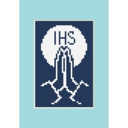 W 8420 ONLINE pattern pdf - Holy communion card - Hands