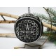 W 8587 ONLINE pattern pdf - Christmas ball - Elegant black