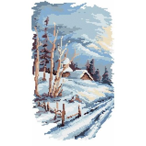 Four seasons - winter - B. Sikora-Malyjurek - Tapestry canvas Four seasons - winter - B. Sikora-Malyjurek - Tapestry canvas
