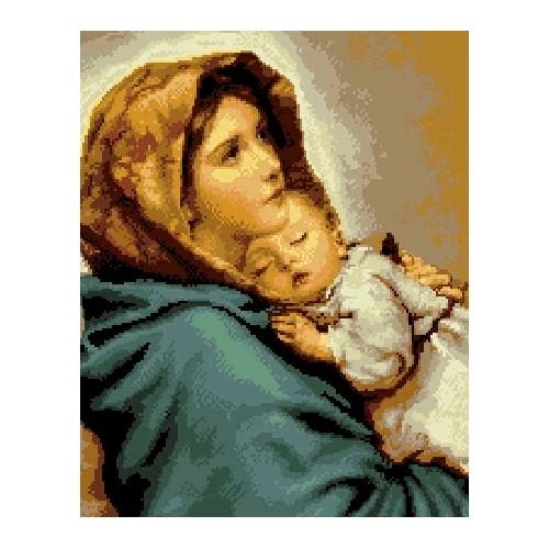 Roberto Ferruzzi - Madonna of the street - Tapestry canvas Roberto Ferruzzi - Madonna of the street - Tapestry canvas