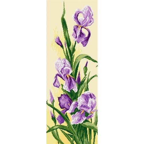 Irises Tapestry Canvas Coricamo
