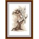 K 10040 Toile de tapisserie - Fée du pays fantastique