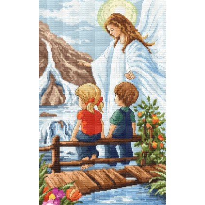 K 10061 Toile de tapisserie - Mon ami Ange