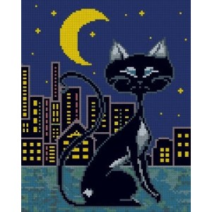K 1091 Tapestry canvas - Cat