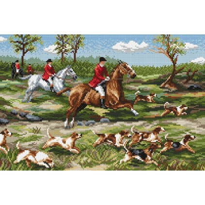 K 4308 Tapestry Canvas - Jakt