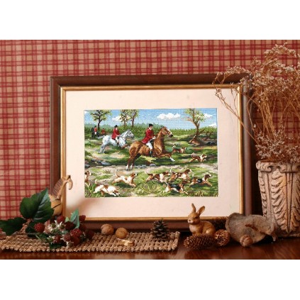 K 4308 Tapestry Canvas - Jakt