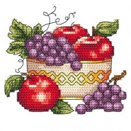 K 4964 Tapestry canvas - Bowl with apples