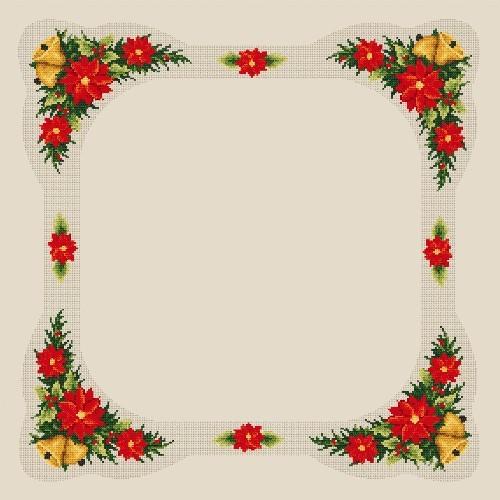 Cross Stitch Pattern Pdf Christmas Tablecloth Coricamo