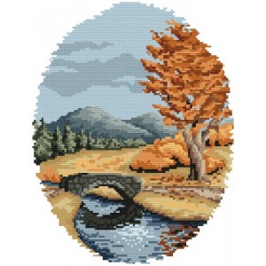 W 4874 Cross stitch pattern PDF - Autumn