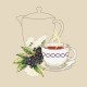 W 4940 Cross Stitch Pattern PDF - Elderberry Tea