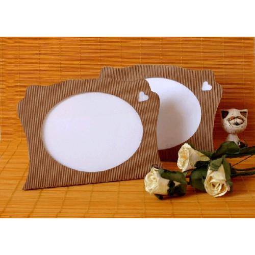 Paperboard frame- heart Paperboard frame- heart