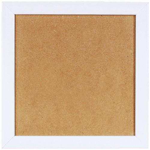 Wooden frame - white colour (21x21cm) Wooden frame - white colour (21x21cm)