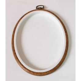 915-54 Embroidery hoop-frame oval 20 x 26 cm