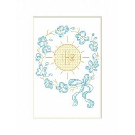 W 8685-02 ONLINE pattern pdf - Holy communion card - Hostia