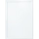 S 157005-24,6x37 Frame de madeira - cor branca (24.6x37cm)
