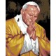 GC 6060 Cross Stitch Padrão no papel - Papa João Paulo II