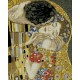 GC 6091 Cross Stitch Pattern no papel - The Kiss - G. Klimt