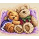 GC 8237 Cross Stitch Pattern - Teddies adoráveis