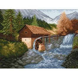 GC 870 Cross stitch pattern - Water-mill