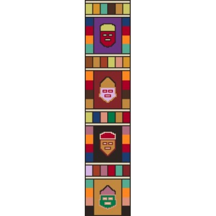 GC 8802 Cross stitch pattern - Peruvian designs