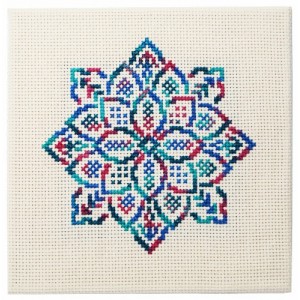 GC 8809 Cross stitch pattern - Embroidered lace III