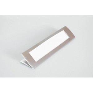 939-01 Bookmarks with a rectangular passe-partout silver