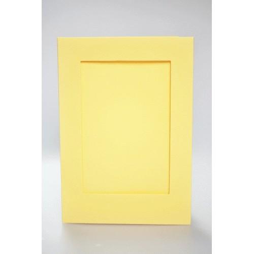 944-04 Big card with a rectangular passe-partout yellow 944-04 Big card with a rectangular passe-partout yellow