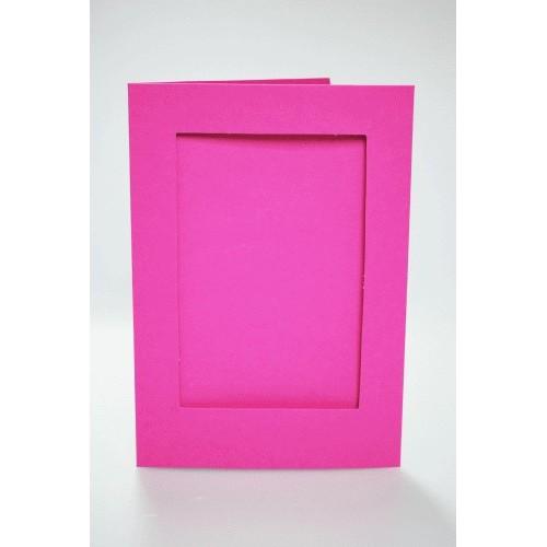 944-11 Big card with a rectangular passe-partout pink 944-11 Big card with a rectangular passe-partout pink