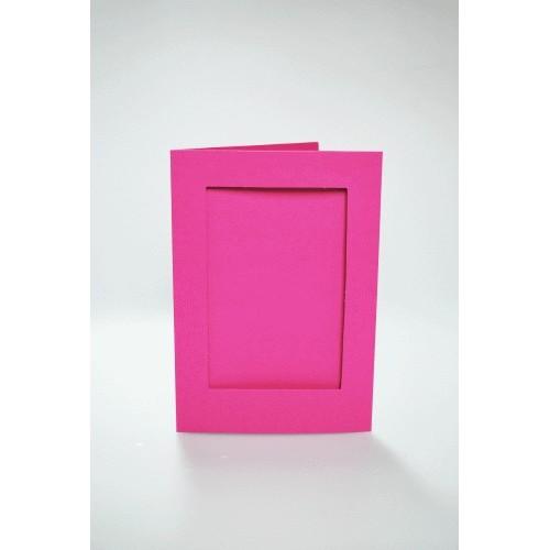 946-11 Cards with a rectangular passe-partout pink 946-11 Cards with a rectangular passe-partout pink