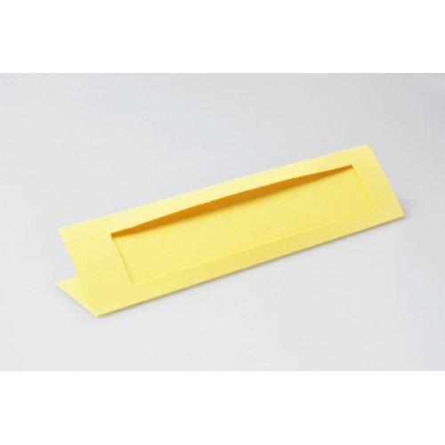 Bookmarks with a rectangular passe-partout yellow Bookmarks with a rectangular passe-partout yellow